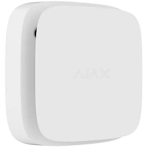 Датчик дыма, температуры и угарного газа Ajax FireProtect 2 RB Heat Smoke CO Jeweler, сменная батарея, беспроводной, белый