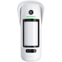 Датчик руху вуличний з фотофіксацією Ajax MotionCam Outdoor, Jeweler, бездротовий, білий (26074.84.WH1)