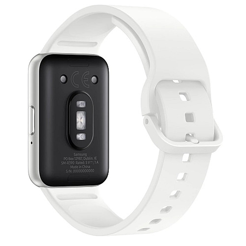 Фітнес-трекер Samsung Galaxy Fit 3 40мм (R390) 1.6', 256x402, AMOLED, BT 5.3, 16/256МБ, сріблястий