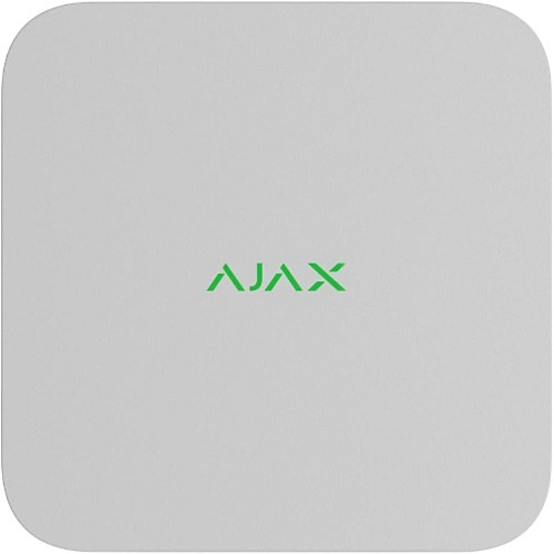 Мережевий відеореєстратор Ajax NVR DC white, 8 каналів, 12V, білий