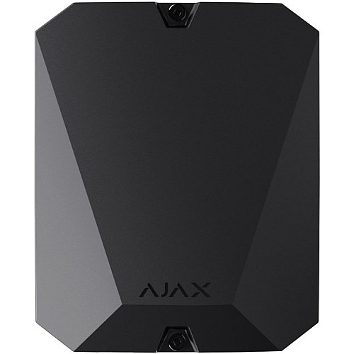Модуль для інтеграції сторонніх провідних пристроїв Ajax MultiTransmitter, Jeweller, бездротовий, чорний