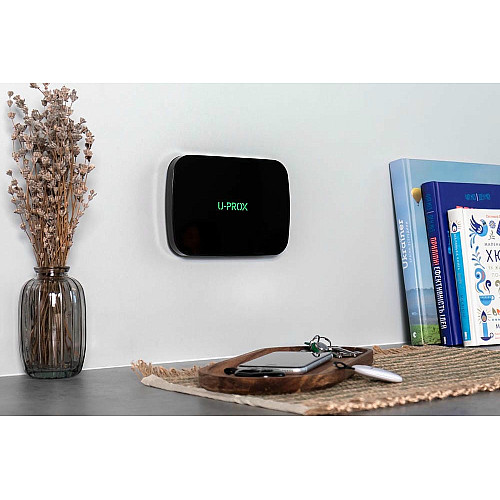 Интеллектуальная централь U-Prox MPX L Black, wi-fi, 2 LTE, фотоверификация, беспроводная, черный