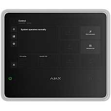 Інтелектуальна пожежна централь Ajax EN54 Fire Hub white, gsm, ethernet, jeweller, EN54, бездротова, білий