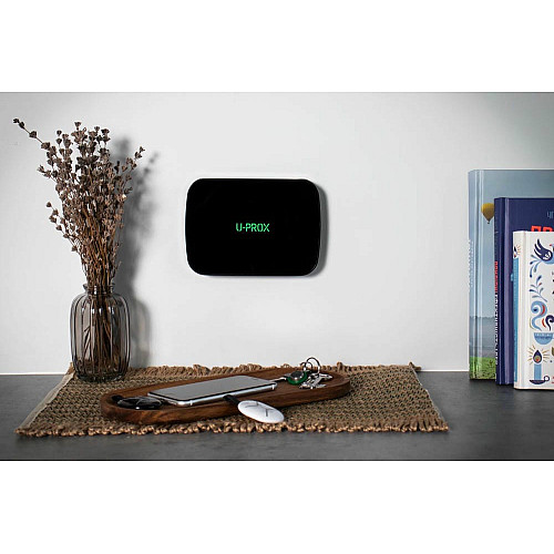 Интеллектуальная централь U-Prox MPX LE Black, ethernet, wi-fi, 2 LTE, фотоверификация, беспроводная, черный