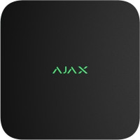 Сетевой видеорегистратор Ajax NVR DC black, 16 каналов, 12V, черный