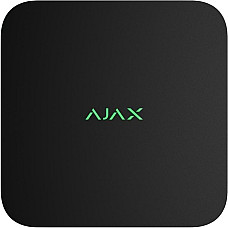 Мережевий відеореєстратор Ajax NVR DC black, 16 каналів, 12V, чорний