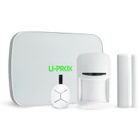 Комплект охоронної сигналізації U-Prox MPX LE KF kit White, U-Prox MPX LE, U-Prox PIR, U-Prox WDC, U-Prox Keyfob B4, бездротовий, білий