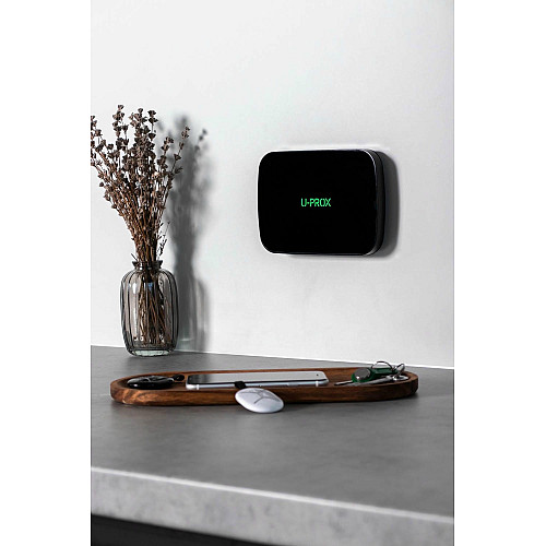 Интеллектуальная централь U-Prox MPX L Black, wi-fi, 2 LTE, фотоверификация, беспроводная, черный