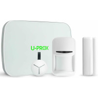 Комплект охоронної сигналізації U-Prox MPX G KF kit White, U-Prox MPX G, U-Prox PIR, U-Prox WDC, U-Prox Keyfob, бездротовий, білий