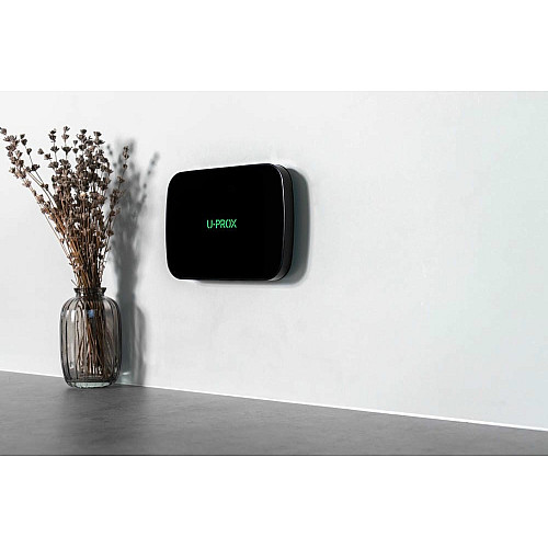 Интеллектуальная централь U-Prox MPX LE Black, ethernet, wi-fi, 2 LTE, фотоверификация, беспроводная, черный