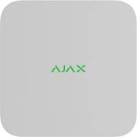 Сетевой видеорегистратор Ajax NVR DC white, 8 каналов, 12V, белый