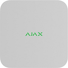 Мережевий відеореєстратор Ajax NVR DC white, 8 каналів, 12V, білий