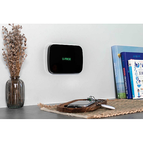 Интеллектуальная централь U-Prox MPX LE Black, ethernet, wi-fi, 2 LTE, фотоверификация, беспроводная, черный