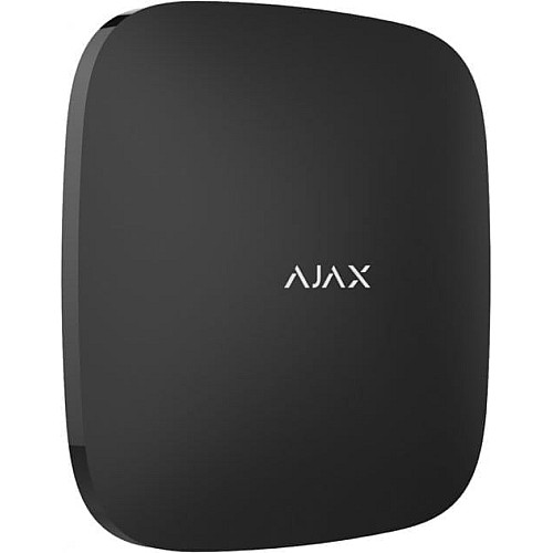 Інтелектуальна охоронна централь Ajax Hub 2 Plus, gsm, ethernet, wi-fi, jeweller, бездротова, чорний