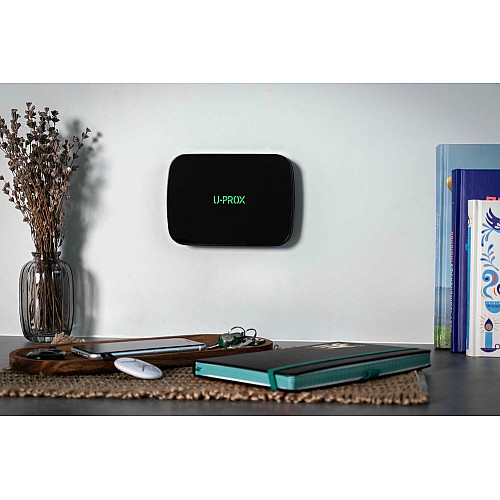 Интеллектуальная централь U-Prox MPX LE Black, ethernet, wi-fi, 2 LTE, фотоверификация, беспроводная, черный