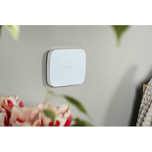 Інтелектуальна централь U-Prox MPX L White, wi-fi, 2 LTE, фотоверифікація, бездротова, білий