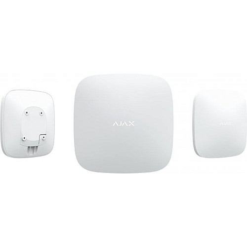 Інтелектуальна охоронна централь Ajax Hub 2 Plus, gsm, ethernet, wi-fi, jeweller, бездротова, білий