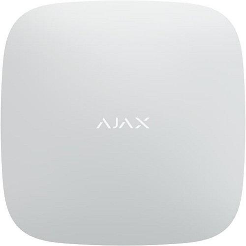 Інтелектуальна охоронна централь Ajax Hub 2 Plus, gsm, ethernet, wi-fi, jeweller, бездротова, білий