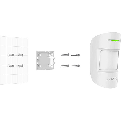Комплект охранной сигнализации Ajax StarterKit 2, hub2, motionprotect, doorprotect, spacecontrol, jeweller, беспроводной, белый