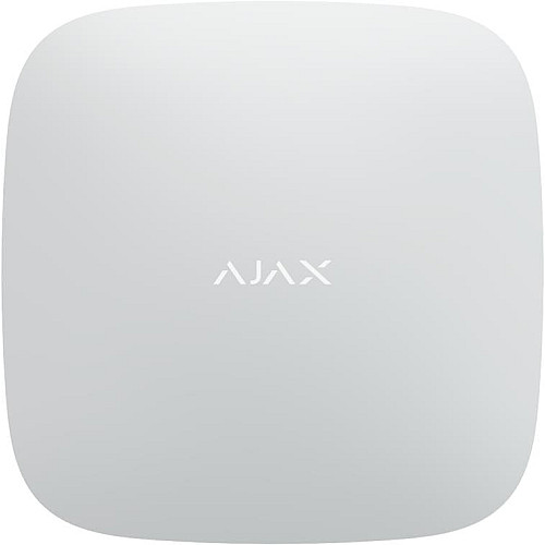 Інтелектуальна централь Ajax Hub 2, gsm, ethernet, jeweller, бездротова, білий