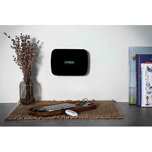 Интеллектуальная централь U-Prox MPX L Black, wi-fi, 2 LTE, фотоверификация, беспроводная, черный