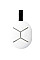 Брелок U-Prox Keyfob B4 White, 4 кнопки, бездротовий, білий