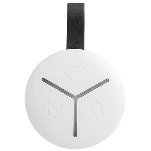 Брелок U-Prox Keyfob White, 3 кнопки, бездротовий, білий