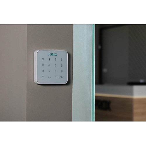 Бездротова сенсорна клавіатура U-Prox Keypad G1 White, 1 група, бездротовий, білий