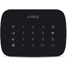 Бездротова сенсорна клавіатура U-Prox Keypad G4 Black, 4 групи, бездротовий, чорний