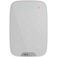 Бездротова сенсорна клавіатура Ajax KeyPad, jeweller, бездротовий, білий (8706.12.WH1)