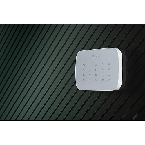Бездротова сенсорна клавіатура U-Prox Keypad G4 White, 4 групи, бездротовий, білий