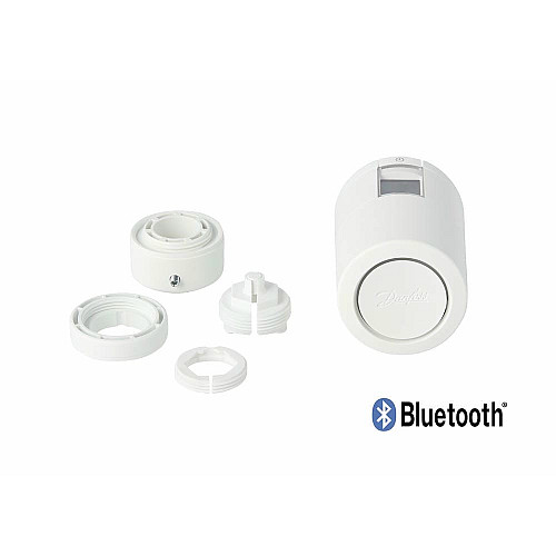 Термостатичний елемент Danfoss Eco, RA, M30х1.5, Bluetooth, білий