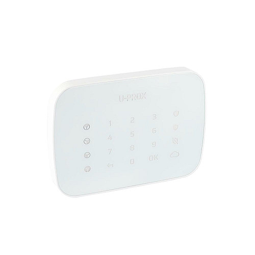 Бездротова сенсорна клавіатура U-Prox Keypad G4 White, 4 групи, бездротовий, білий