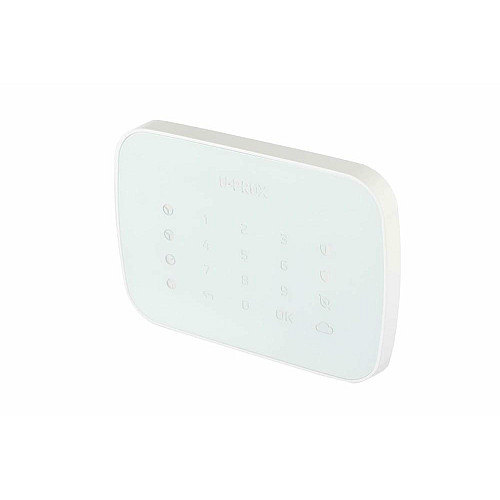 Бездротова сенсорна клавіатура U-Prox Keypad G4 White, 4 групи, бездротовий, білий