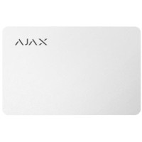 Картка Ajax Pass 1шт, Jeweller, безконтактна, білий