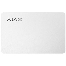 Картка Ajax Pass 1шт, Jeweller, безконтактна, білий