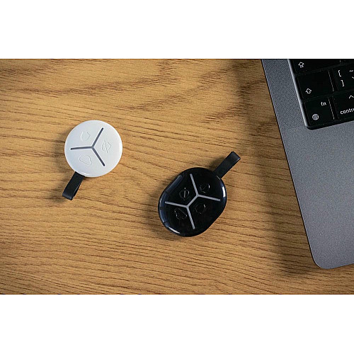Брелок U-Prox Keyfob White, 3 кнопки, бездротовий, білий
