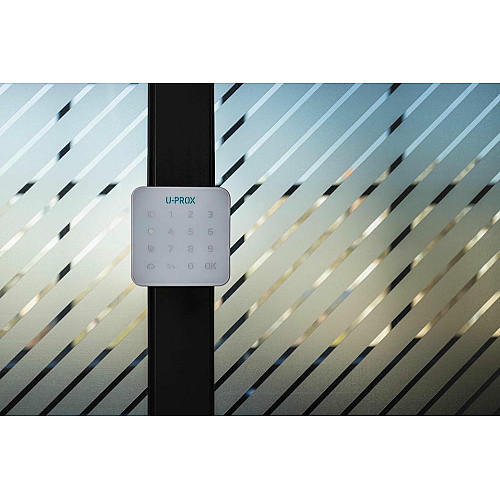 Бездротова сенсорна клавіатура U-Prox Keypad G1 White, 1 група, бездротовий, білий