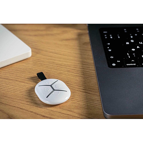 Брелок U-Prox Keyfob B4 White, 4 кнопки, бездротовий, білий