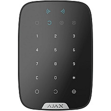 Бездротова сенсорна клавіатура Ajax Keypad Plus, jeweller, бездротовий, чорний (26077.83.BL1)