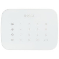Беспроводная сенсорная клавиатура U-Prox Keypad G4 White, 4 группы, беспроводной, белый