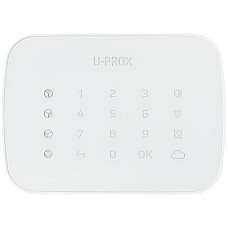 Бездротова сенсорна клавіатура U-Prox Keypad G4 White, 4 групи, бездротовий, білий