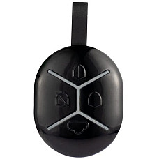 Брелок U-Prox Keyfob B4 Black, 4 кнопки, бездротовий, чорний