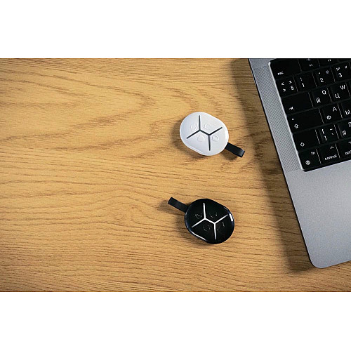 Брелок U-Prox Keyfob B4 White, 4 кнопки, бездротовий, білий