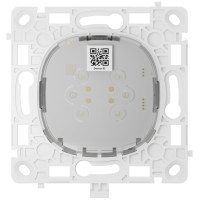 Реле двоклавішний вимикач прохідного типу Ajax LightCore 2-gang 2-way for LightSwitch Jeweler, бездротовий