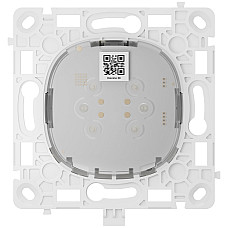 Реле двоклавішний вимикач прохідного типу Ajax LightCore 2-gang 2-way for LightSwitch Jeweler, бездротовий