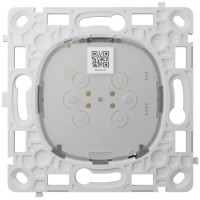 Реле двоклавішний вимикач Ajax LightCore Vertical 2-gang for LightSwitch Jeweler, бездротовий