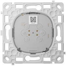 Реле двоклавішний вимикач Ajax LightCore Vertical 2-gang for LightSwitch Jeweler, бездротовий