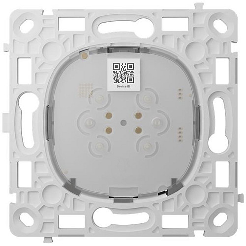 Реле двоклавішний вимикач Ajax LightCore Vertical 2-gang for LightSwitch Jeweler, бездротовий