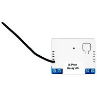 Разумное реле с сухим контактом для управления приборами U-Prox Relay AC, 230V, 13А, 3 кВт, беспроводное